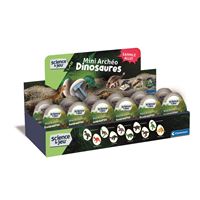Jeu de sciences Clementoni Mini coffret Archéo et Dinosaures