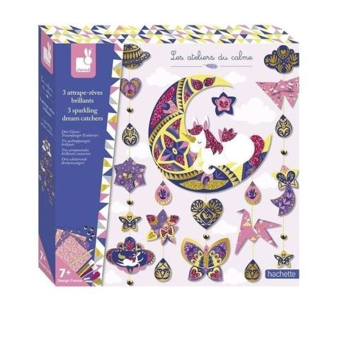 Janod Kit Créatif Attrape-Rêves Brillants