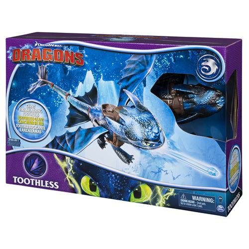 Figurine d'action Dragons 3 Krokmou Cracheur de flammes