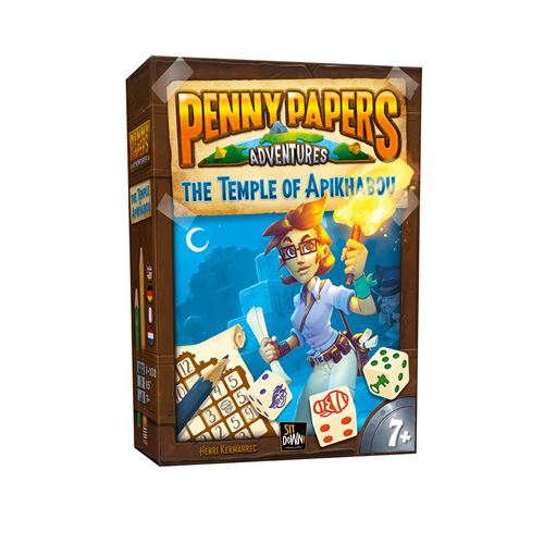 Jeu De Stratégie Atalia Jeux Penny Papers Adventures The Temple Of Apikhabou