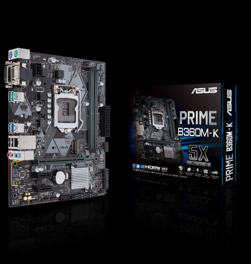 Carte mère Asus Prime B360M-K Intel LGA-1151 mATX