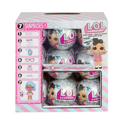 Boule L.O.L. Surprise Bling Modele aleatoire Poupee Achat prix fnac