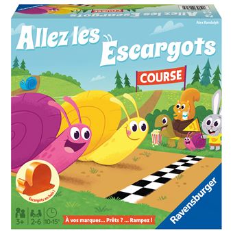 Jeu classique Ravensburger Allez les Escargots