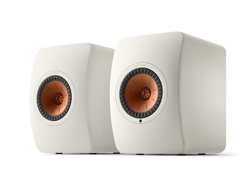 Enceintes actives connectées Hifi Kef LS50 Wireless II Vendue par paire Blanc mat