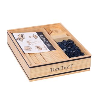 Jeu de construction en bois Tomtec 500 pièces