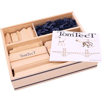 Jeu de construction en bois Tomtec 500 pièces