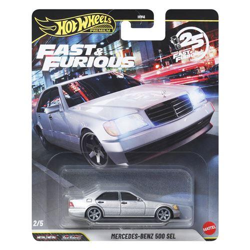Hot Wheels Multicolore Véhicule Premium Fast And Furious Modèle Aléatoire
