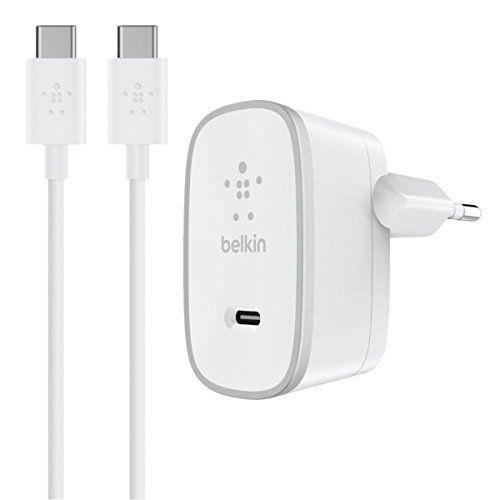 Chargeur Secteur Belkin Avec Câble Usb-c Vers Usb-c 1.5 M Blanc