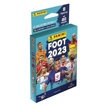Blister de 9 pochettes Panini Foot 2018-19 - Carte à collectionner - Achat & prix