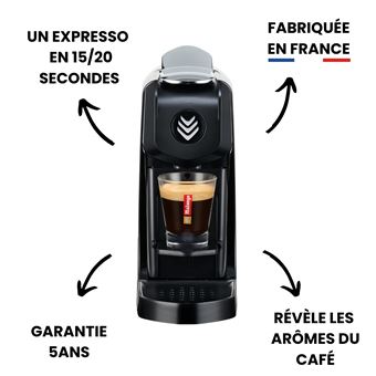 Offre Malongo Cafetière à Dosettes Eoh Blanche chez Auchan