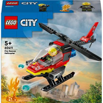 LEGO® City 60411 L'hélicoptère de secours des pompiers