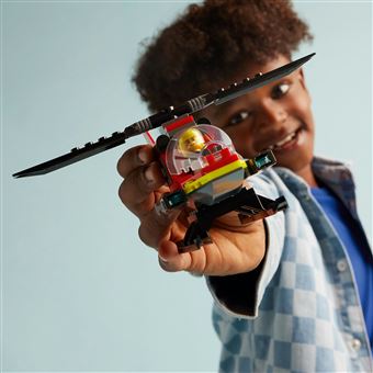 LEGO® City 60411 L'hélicoptère de secours des pompiers
