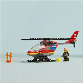 LEGO® City 60411 L'hélicoptère de secours des pompiers