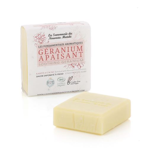 Savon Géranium apaisant
