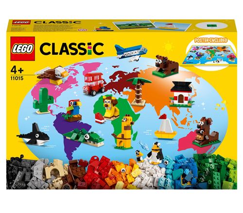 Lego Classic Lego® Classic 11015 Briques Créatives Autour Du Monde