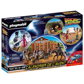 Playmobil Calendrier de l'avent 70576 Retour vers le futur III