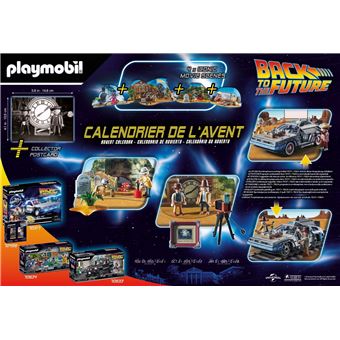 Playmobil Calendrier de l'avent 70576 Retour vers le futur III