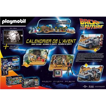 Retour vers le Futur ( Back To The Future ) Calendrier de l'Avent Playmobil  70574