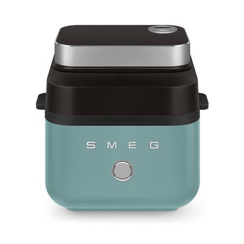 Friteuse Sans Huile Air Fryer Smeg Afc01Egmeu Vert Emeraude Mat
