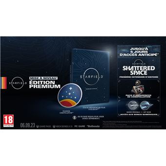 Starfield Premium Upgrade Steelbook Pour Xbox Series X|S – Mise à Niveau Sans Jeu, Neuf Sous Blister