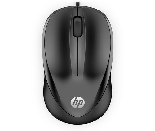Souris Filaire HP 1000 – Ambidextre, 1200 DPI, USB - vue 2