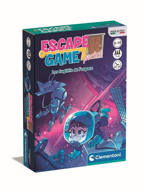 Jeu De Cartes Clementoni 52604 Escape Game L’Éspace
