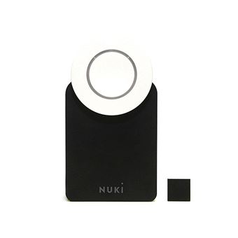 Serrure connectée sans fil Bluetooth Nuki Smart Lock 2.0 Noir et argent - 1