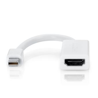MacBook Air en abs-blance MacBook Pro Mini DP KPA-tech 1m Mini DisplayPort vers Câble mâle hdmi adaptateur pour Apple MacBook 