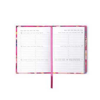 AGENDA 2023 SEMAINIER MINI 12M FLOWERS