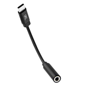 Adaptateur USB Type C vers Jack 3.5mm Wefix Noir