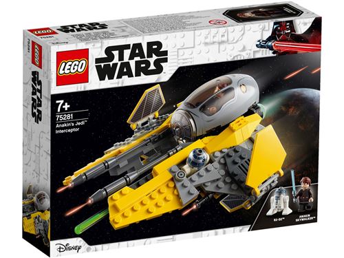 LEGO® Star Wars™ 75281 L'intercepteur Jedi™ d'Anakin État correct - LEGO Star Wars reconditionné disponible sur Fnac