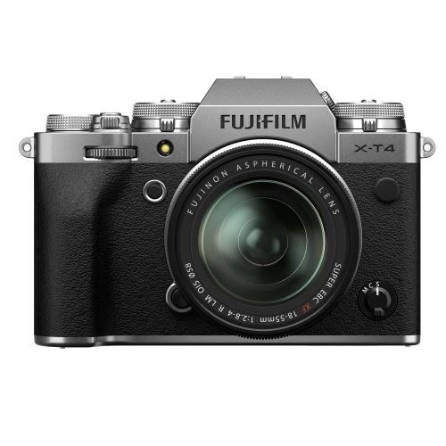 Fuji Appareil Photo Hybride Fujifilm X-T4 Silver + Xf 18-55Mm F/2,8-4 R Lm Ois