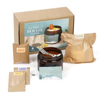 Kit bougie Fleurie à faire soi-même