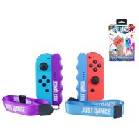 Poignées de confort avec dragonne Subsonic Just Dance 2019 pour Nintendo Switch JoyCon