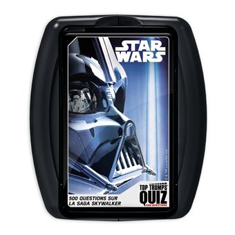 Jeu TV film Quiz Star Wars 500 questions illustrées