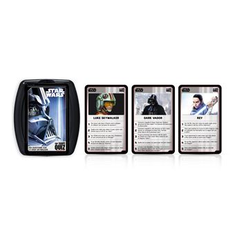 Jeu TV film Quiz Star Wars 500 questions illustrées