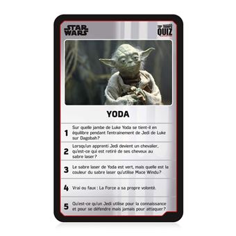 Jeu TV film Quiz Star Wars 500 questions illustrées