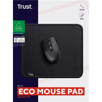 TRUST - Tapis eco-responsable BOYLE - Noir