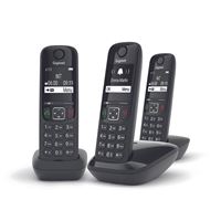 Téléphone sans fil Gigaset AS690 Trio Noir