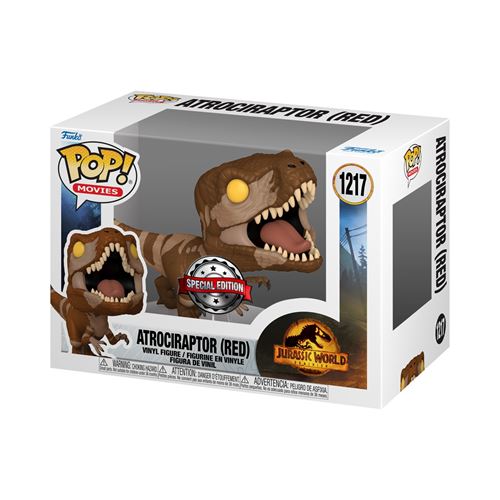 Funko Figurine Pop Movies Jurassic World Atrociraptor Red