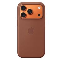 Coque Apple en tissage technique avec MagSafe sienne pour iPhone 17 Pro