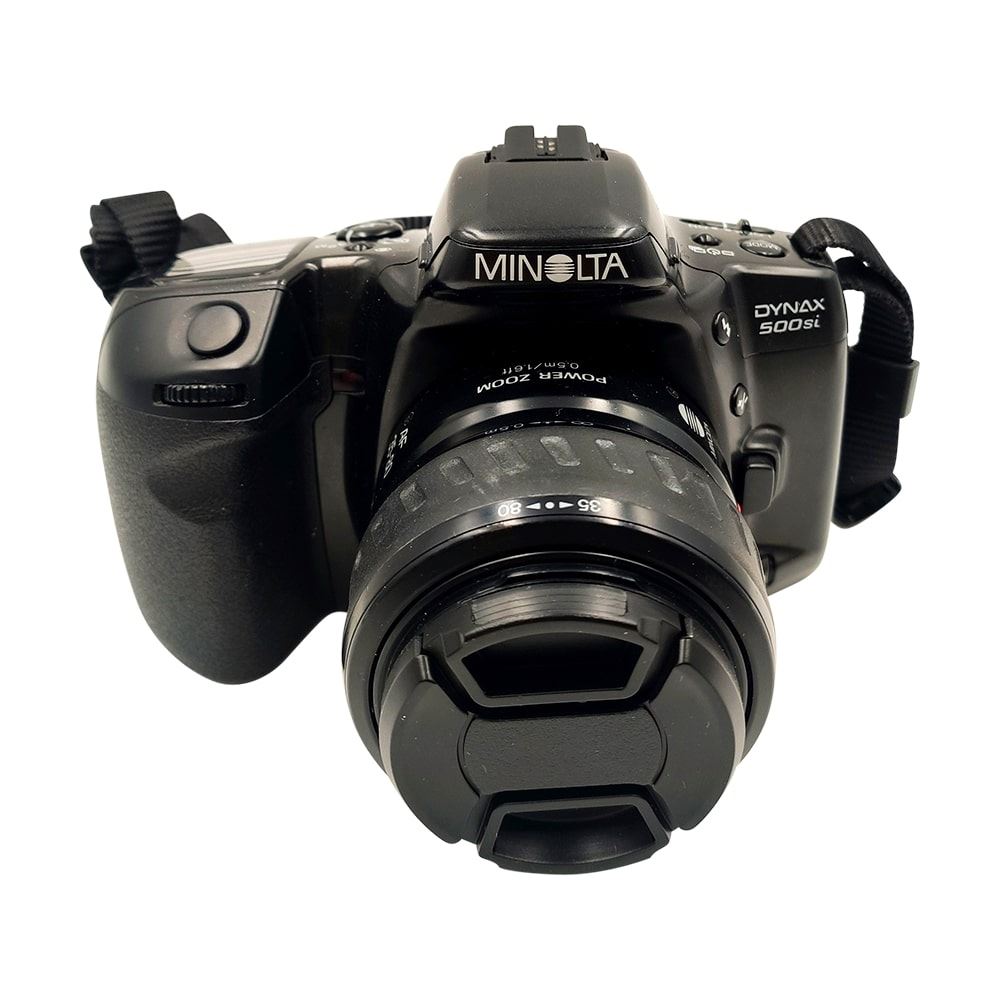 Appareil photo reflex Minolta X300 35 mm avec objectif 50 mm f/1,7 et film Fomapan - Canada