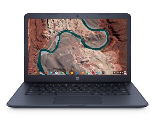 Chromebook HP 14-db0013nf 14 AMD A6 4 Go RAM 64 Go eMMC Bleu