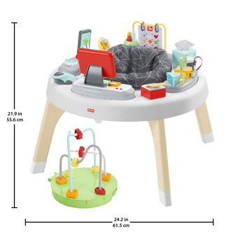 Siège d'activités bébé transformable en table Fisher Price - Autres jeux  d'éveil
