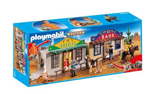 Acheter Playmobil 4398 Coffret de CowBoy Transportable État correct - 76,08 € Playmobil 4398 Coffret de CowBoy Transportable État correct - reconditionné disponible sur Fnac