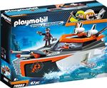 Playmobil Top Agents 70002 Bateau Turbo SPY TEAM