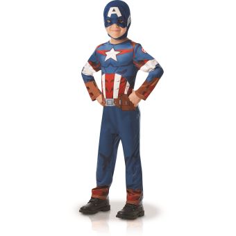 Déguisement 'Captain America' - bleu - Kiabi - 17.00€