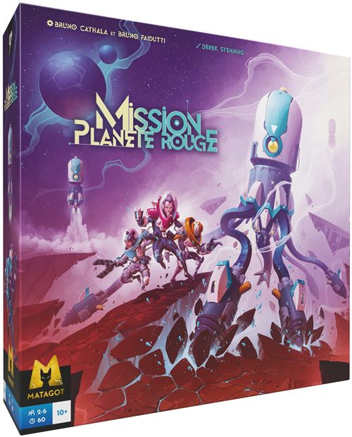Jeu de stratégie Matagot Mission Planète rouge - Matagot