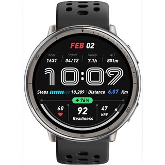 Amazfit Active 2 round sport Black sport silicone