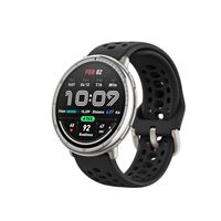 Amazfit Smartwatch Active 2 Bluetooth 44 mm Grijs met Zwarte siliconen sportband